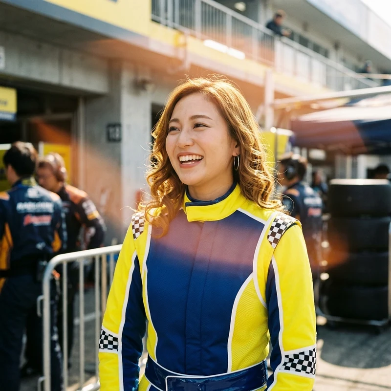 WedsSport Racing Gals TGR TEAM BANDOH レースアンバサダー