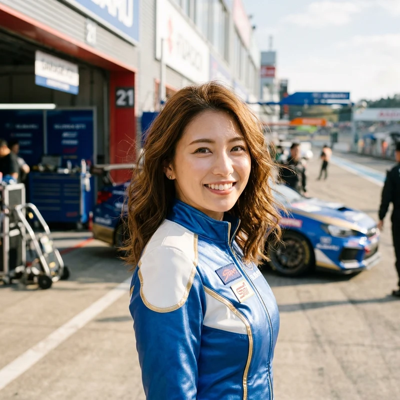 SUBARU BRZ GT GALS BREEZE レースアンバサダー