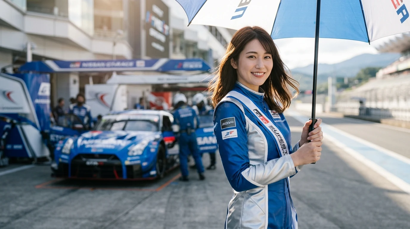 SUPER GT 公式レースアンバサダー ピットロード