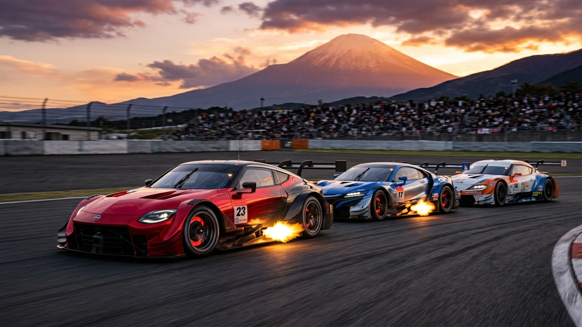 SUPER GT GT500 3大マシン決戦