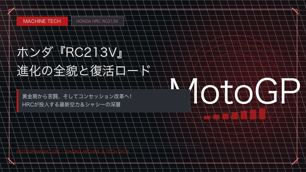 【MotoGP最前線】圧倒的進化を遂げたRC213Vの全貌